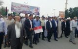 برگزاری راهپیمایی با شکوه روز قدس در بستک و جناح